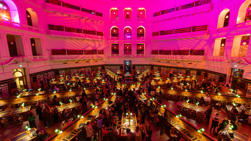 Library Up Late x Melbourne International Comedy Festival